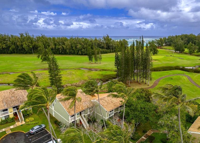 Hawaii Kahuku Aerial View