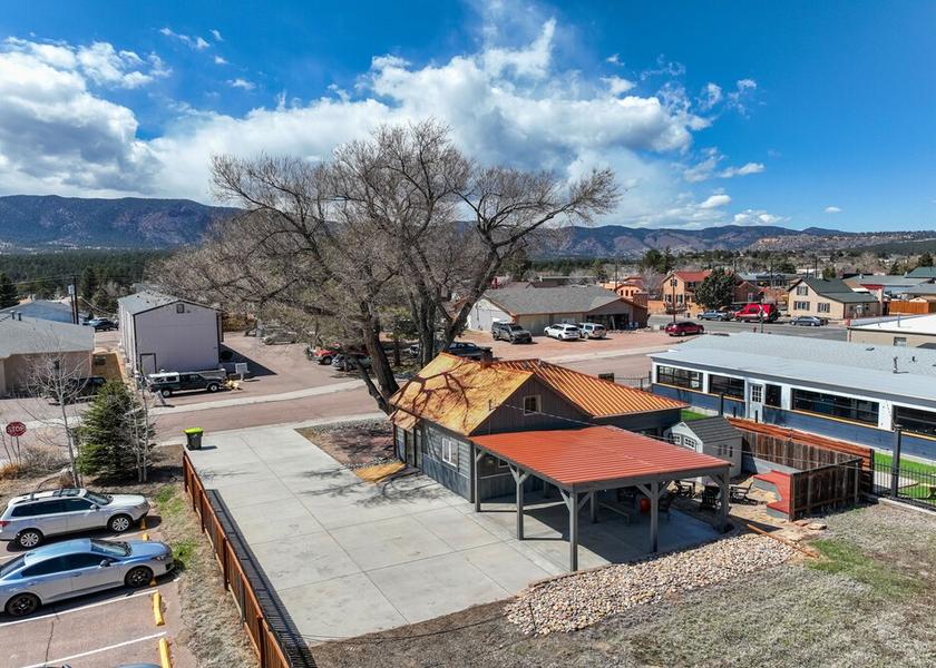 Colorado Monument Aerial View
