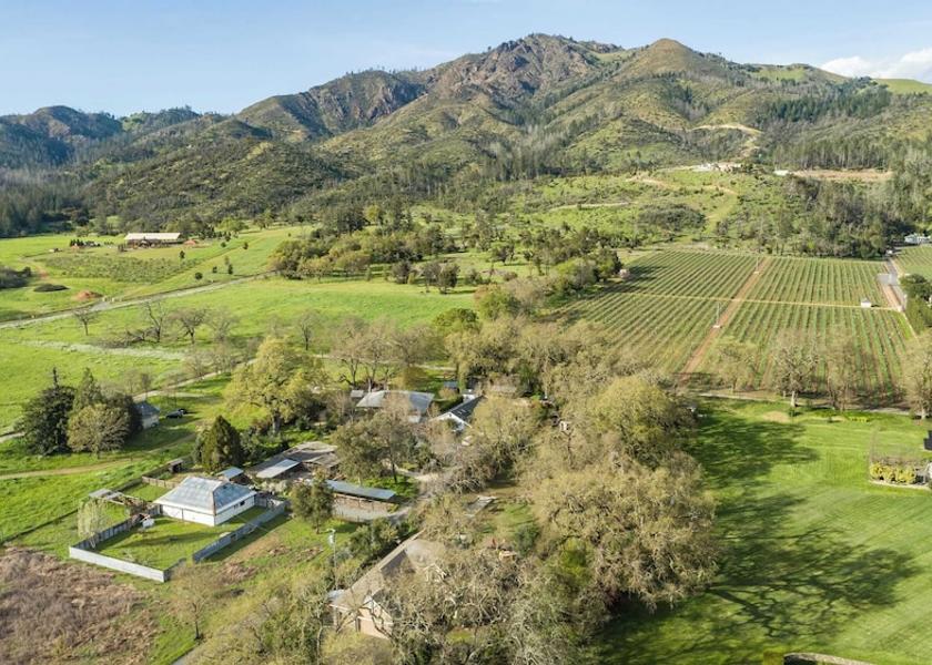 California Kenwood Aerial View