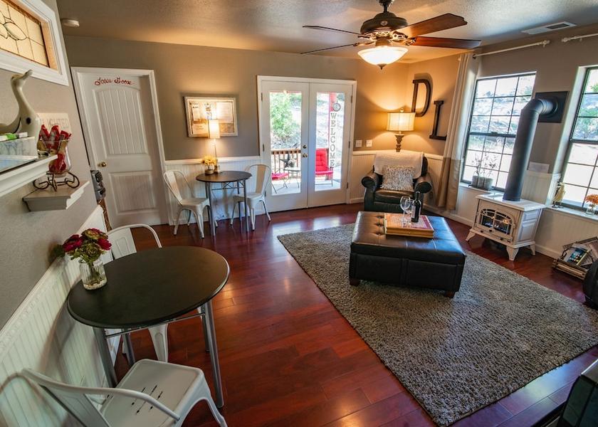 California Shaver Lake Living Area