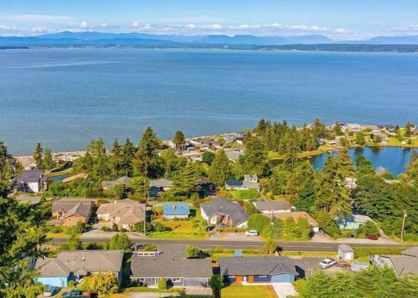 Washington Camano Island Aerial View