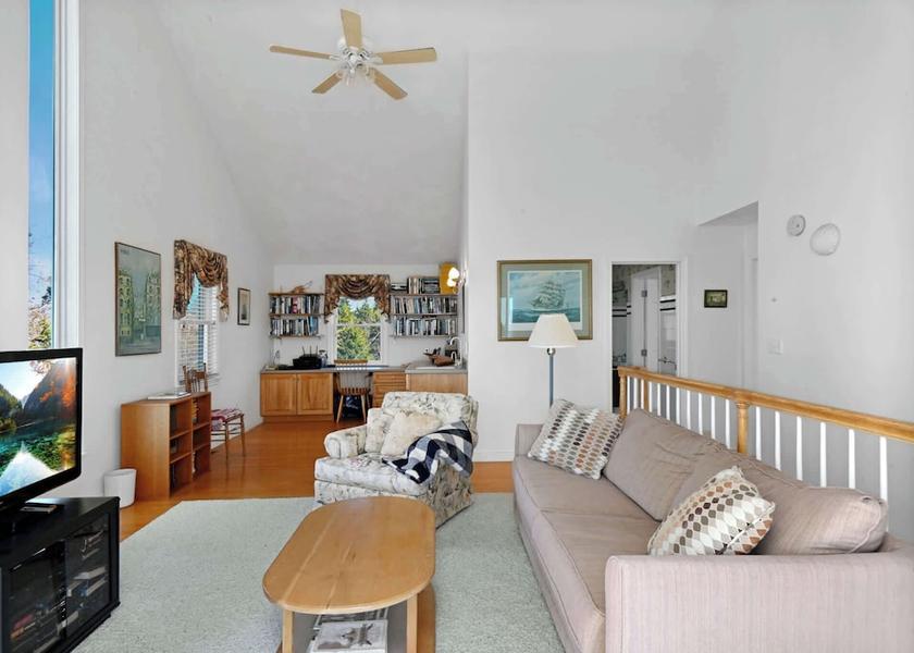 Maine York Beach Living Area