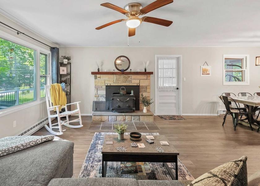 Pennsylvania Pocono Lake Interior Entrance