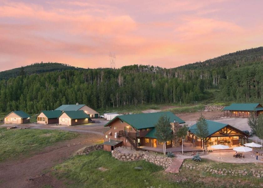 Colorado Paonia Aerial View