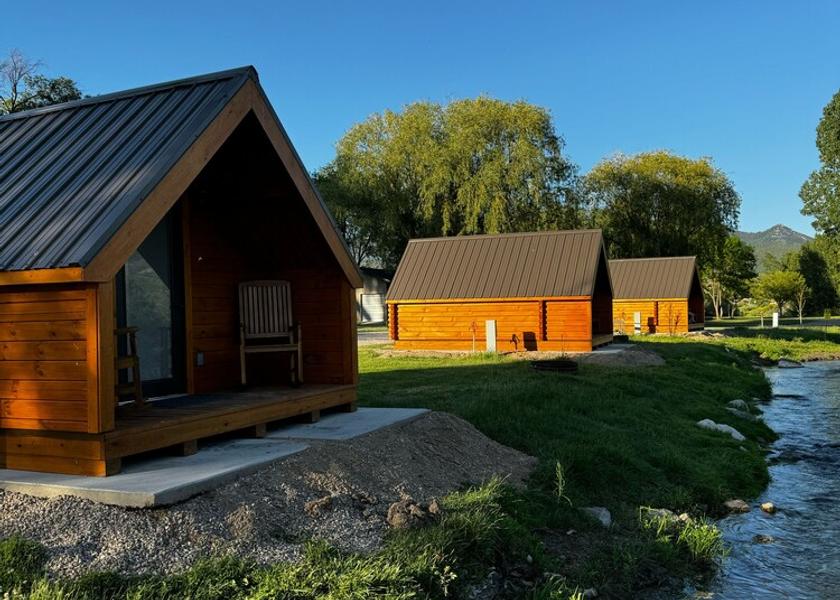 Idaho Lava Hot Springs Exterior Detail
