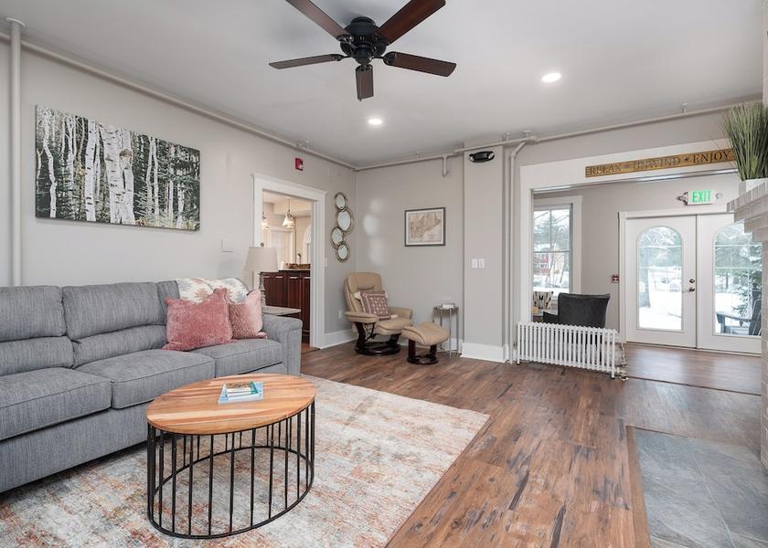 New Hampshire Intervale Living area