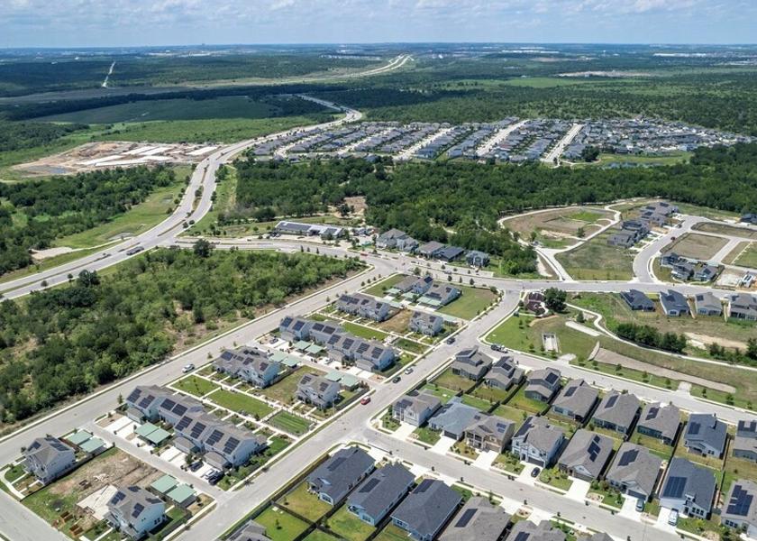 Texas Manor Exterior Detail