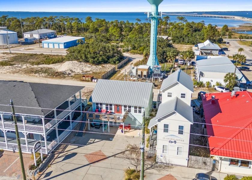 Florida st. george island Aerial View