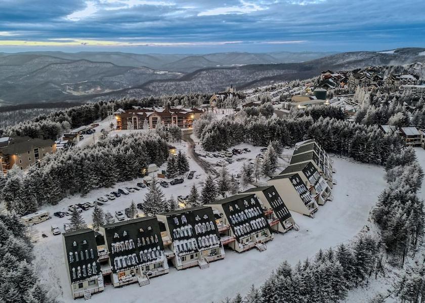 West Virginia Snowshoe Exterior Detail