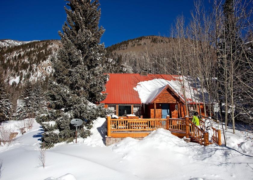 New Mexico Taos Ski Valley Terrace/patio