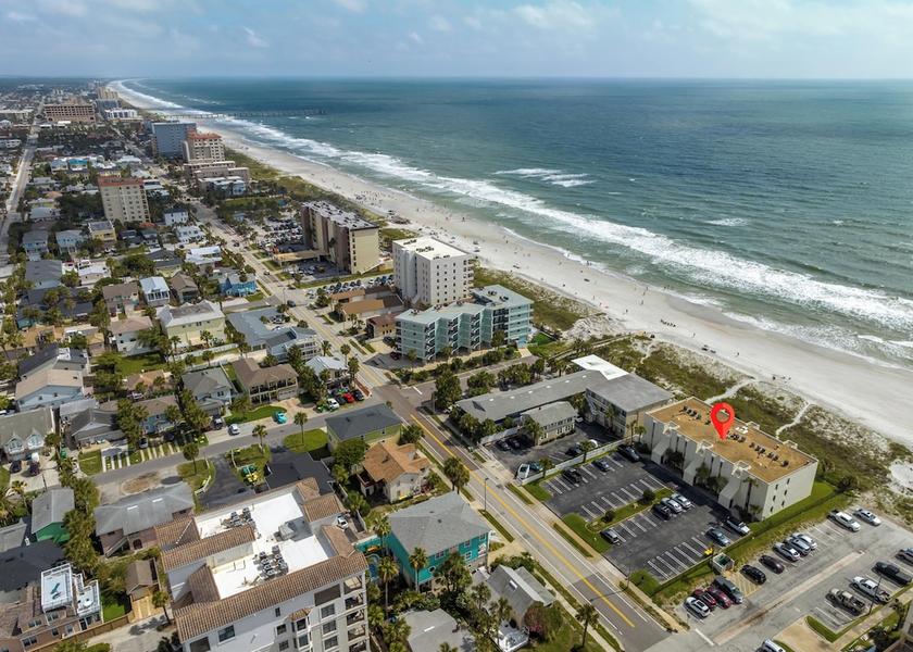 Florida Jacksonville Beach Aerial View