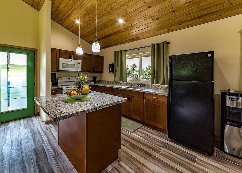 Hawaii Mountain View Kitchen