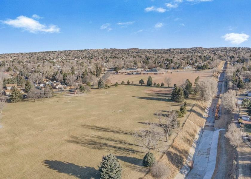 Colorado Colorado Springs Aerial View