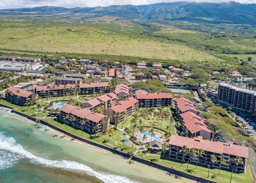 Hawaii Lahaina Aerial View