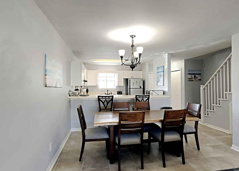 Florida Miramar Beach Dining Area