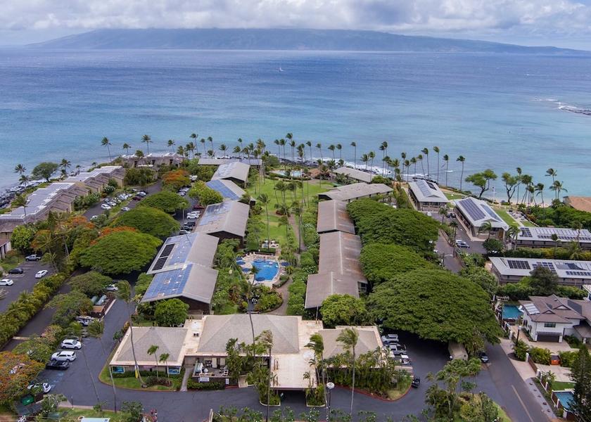 Hawaii Lahaina Aerial View