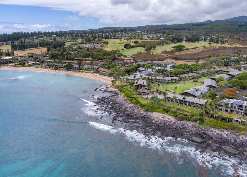 Hawaii Lahaina Aerial View