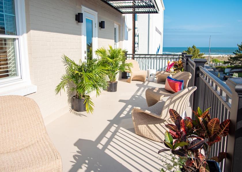 New Jersey Ventnor City Porch