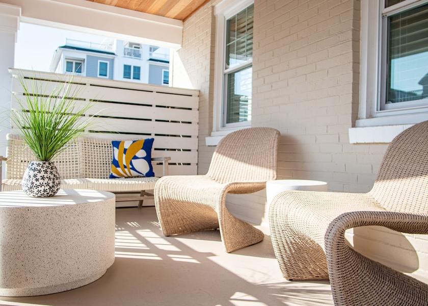 New Jersey Ventnor City Porch