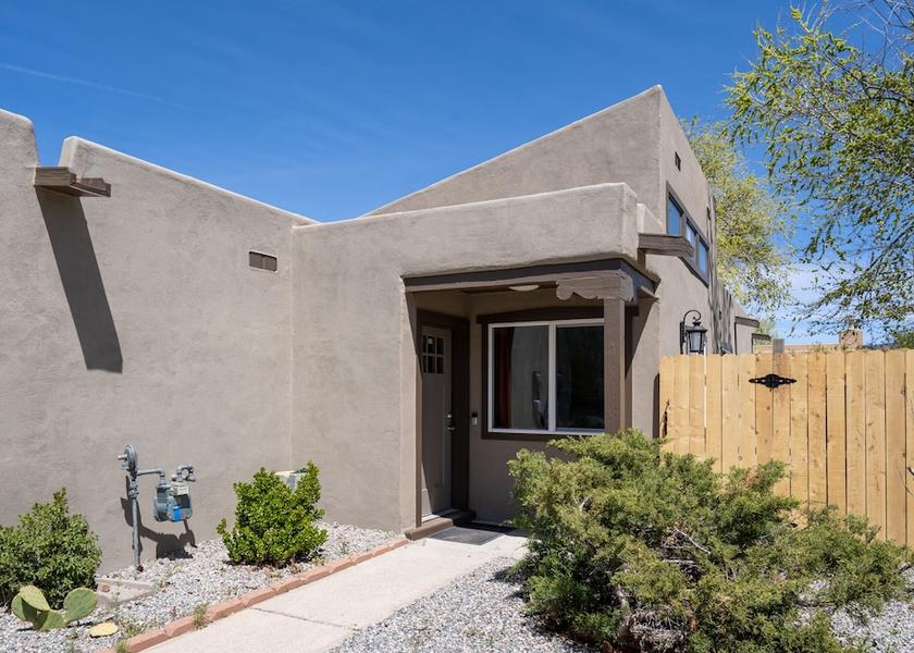 New Mexico Santa Fe Exterior Detail