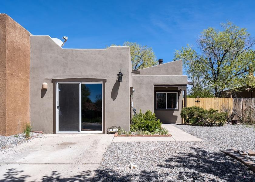 New Mexico Santa Fe Exterior Detail