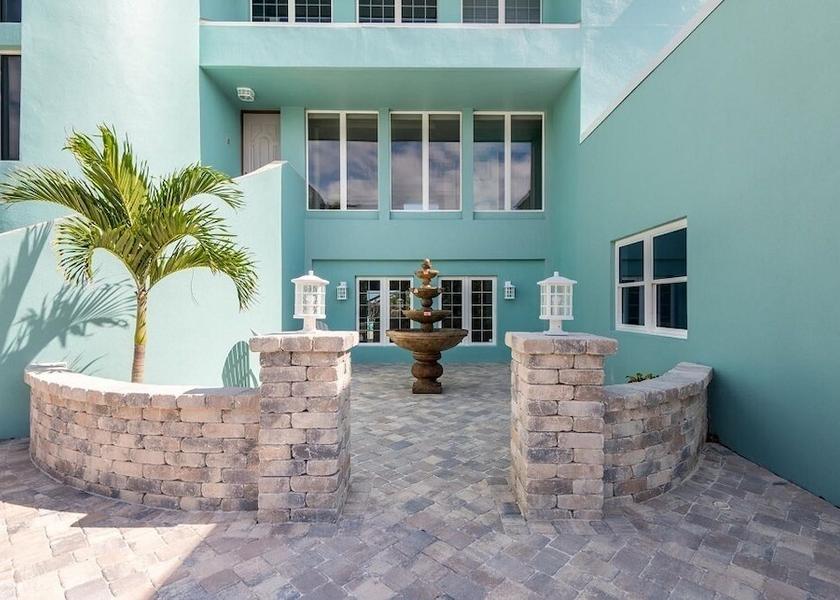 Florida Melbourne Beach Fountain