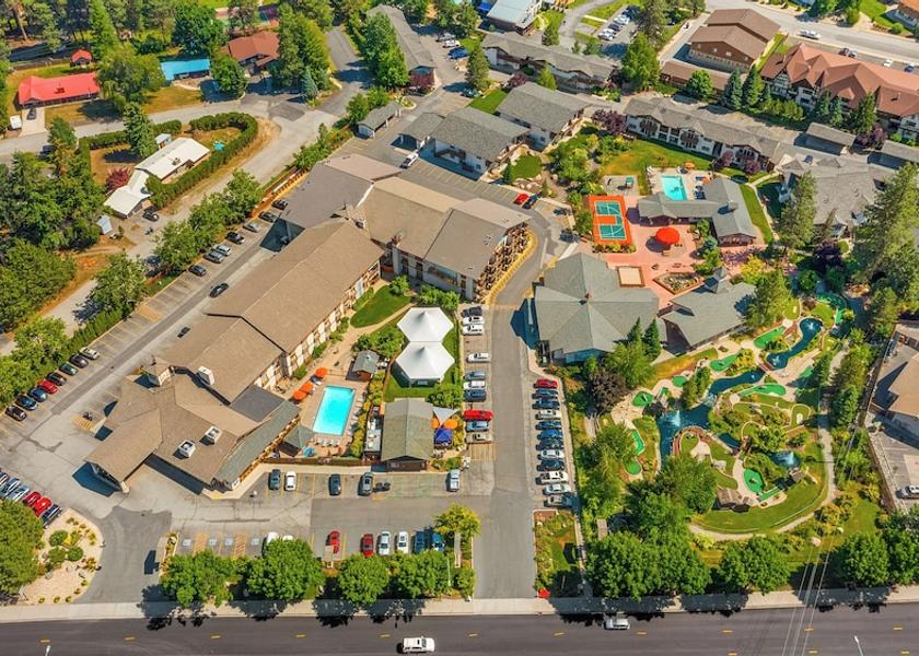 Washington Leavenworth Aerial View