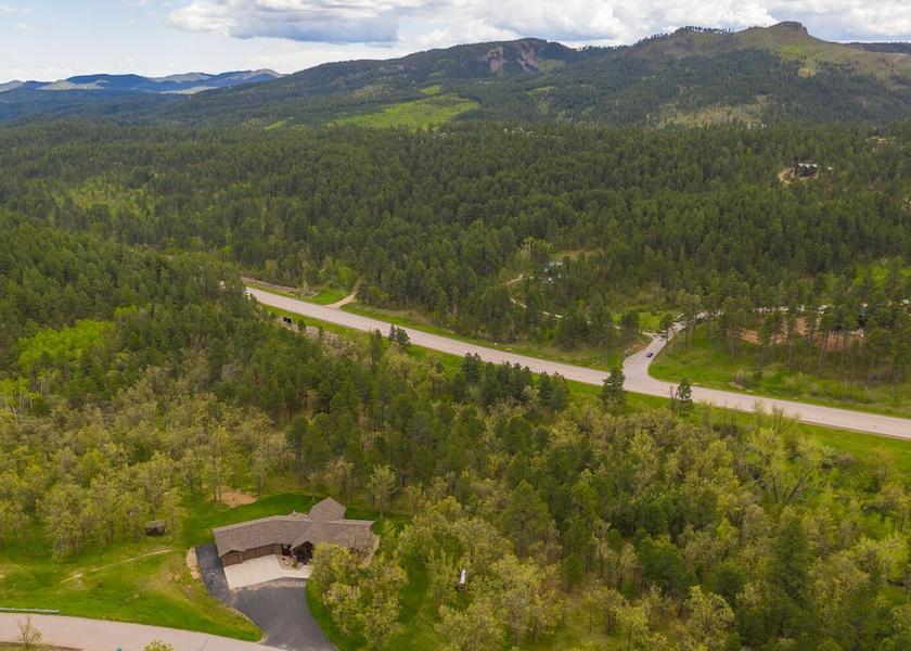 South Dakota Sturgis Aerial View