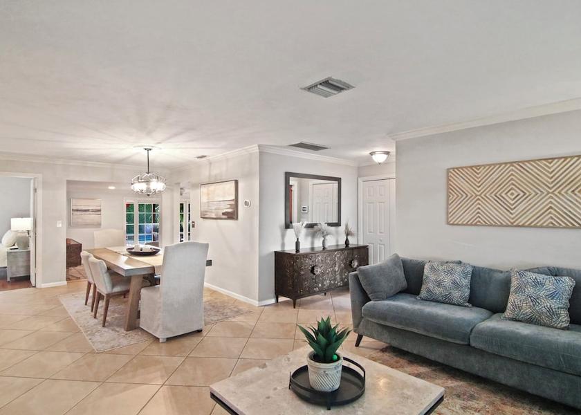 Florida Delray Beach Living Area