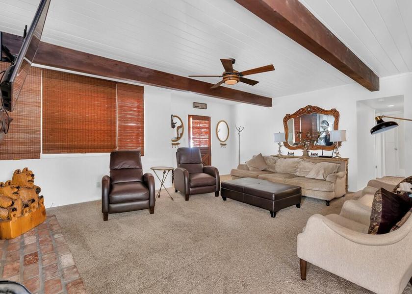 California Shaver Lake Living Area