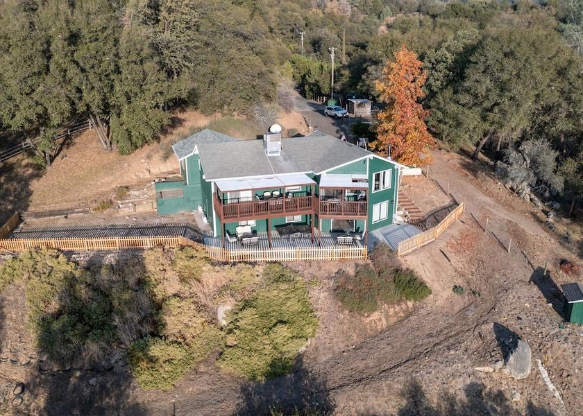 California Oakhurst Aerial View