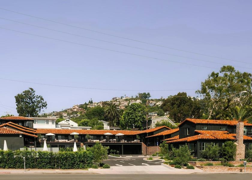 California Laguna Beach View from Property