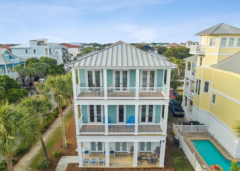 Florida Miramar Beach Exterior Detail