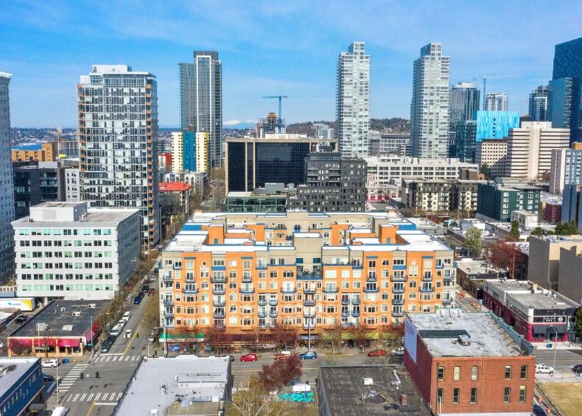 Washington Seattle Aerial View