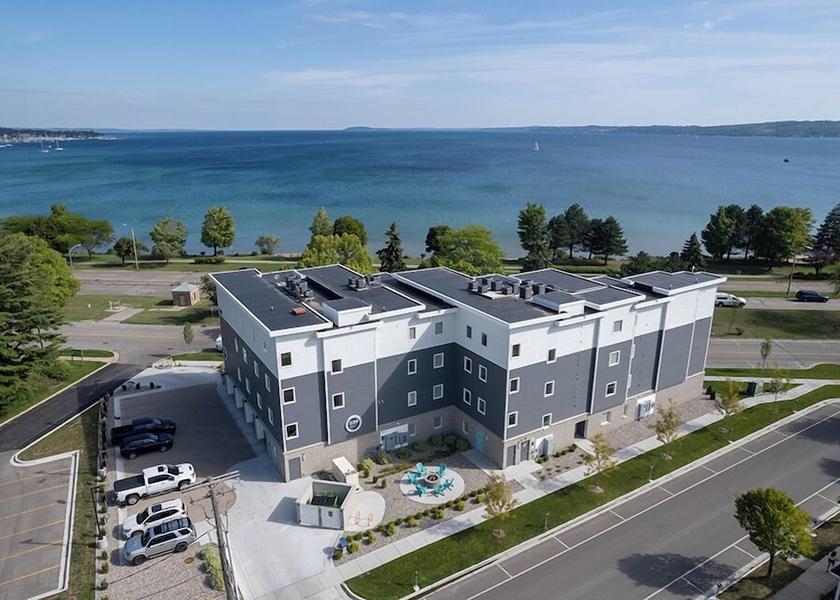 Michigan Traverse City Aerial view