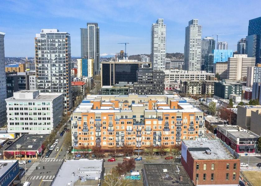 Washington Seattle Aerial View