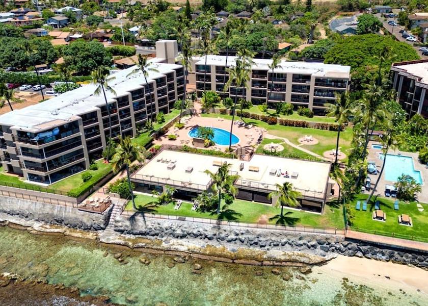 Hawaii Lahaina Aerial View