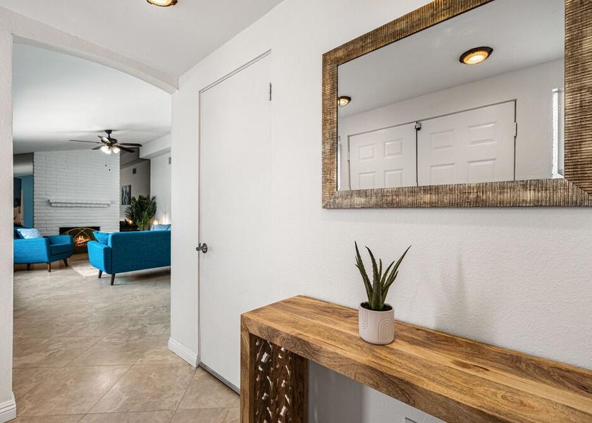 California Palm Springs Interior Entrance