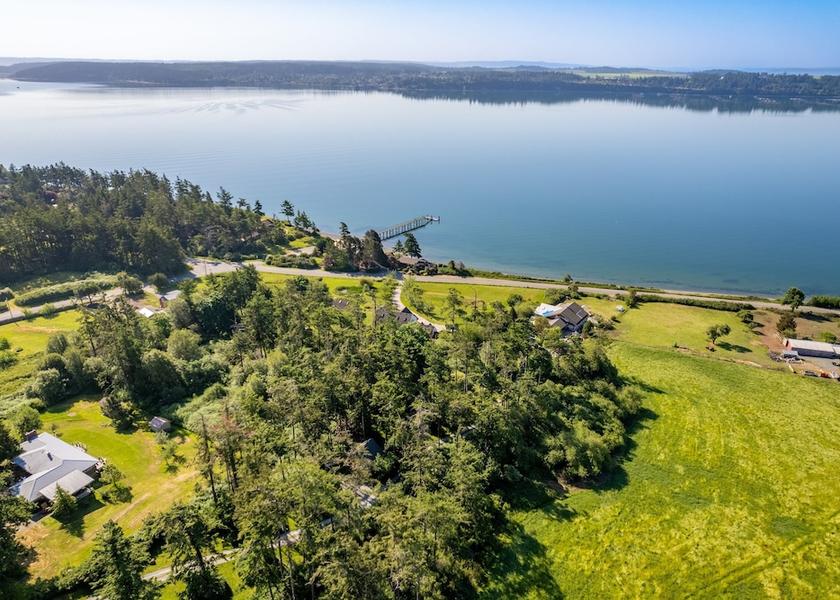 Washington Oak Harbor Aerial View