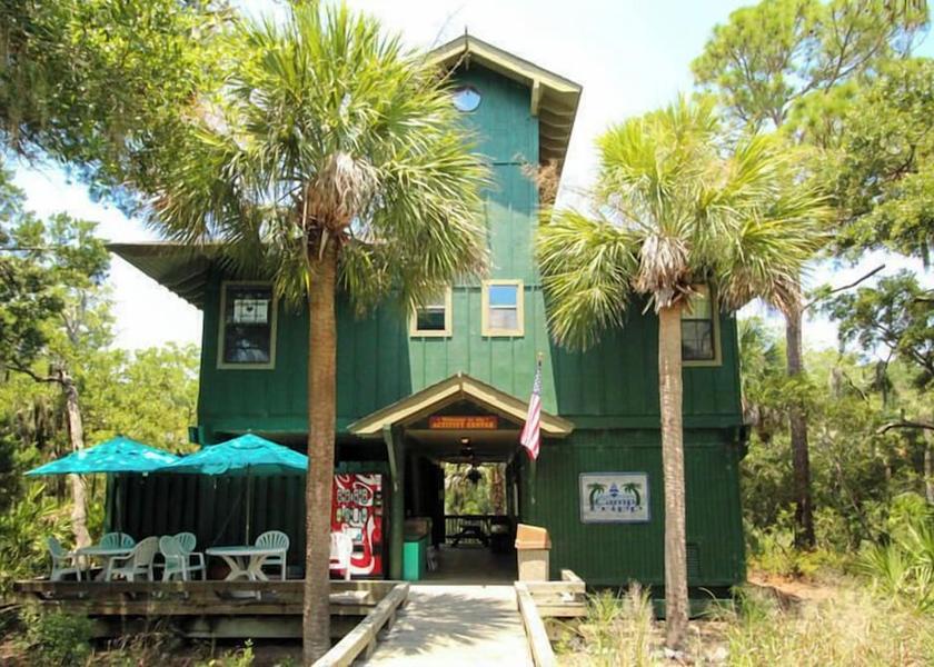 South Carolina Saint Helena Island Exterior Detail