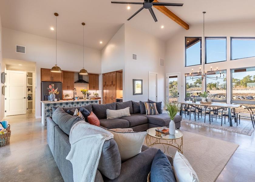 Texas Johnson City Living Area