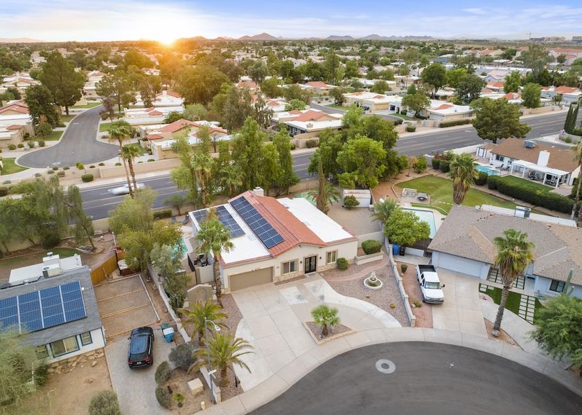 Arizona Scottsdale Aerial View