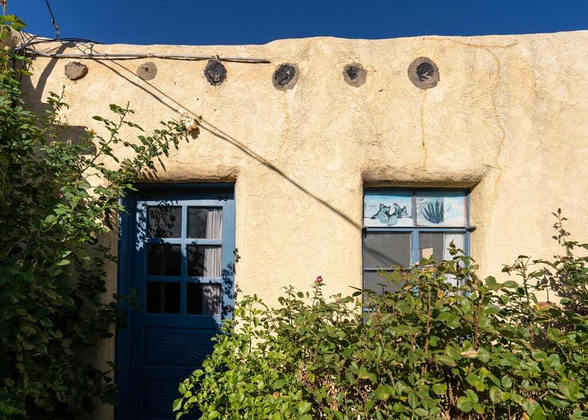 New Mexico Santa Fe Exterior Detail