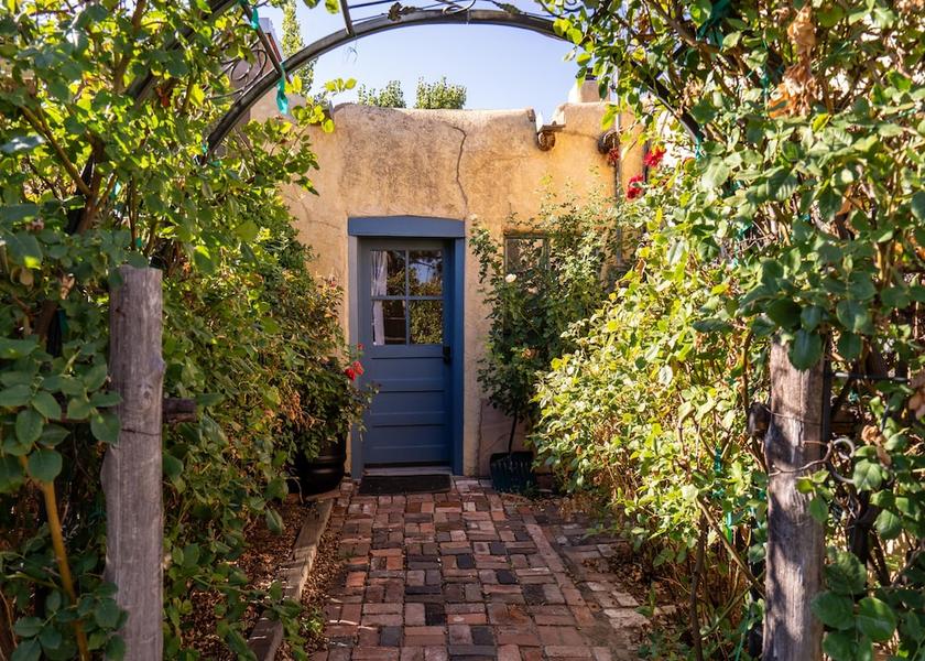 New Mexico Santa Fe Exterior Detail