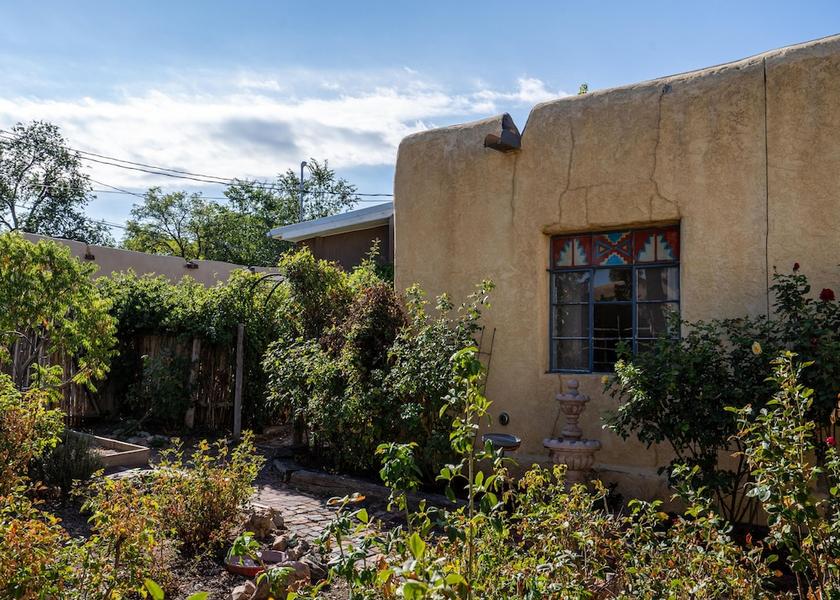 New Mexico Santa Fe Exterior Detail