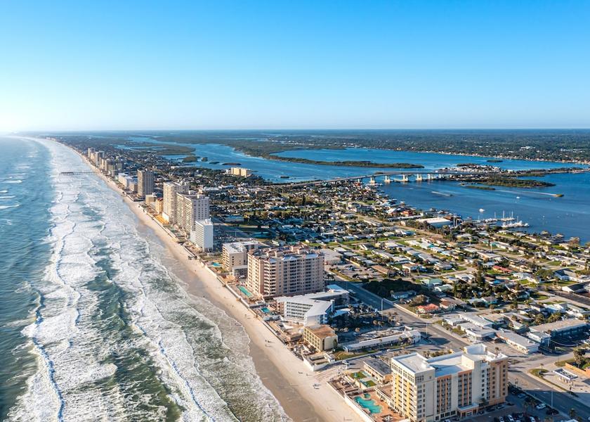 Florida Daytona Beach Shores Exterior Detail