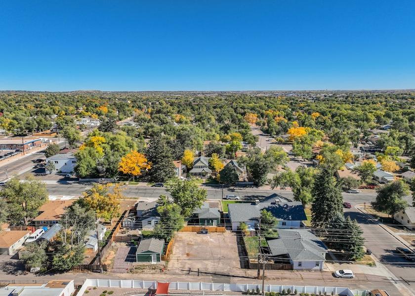 Colorado Colorado Springs Aerial View