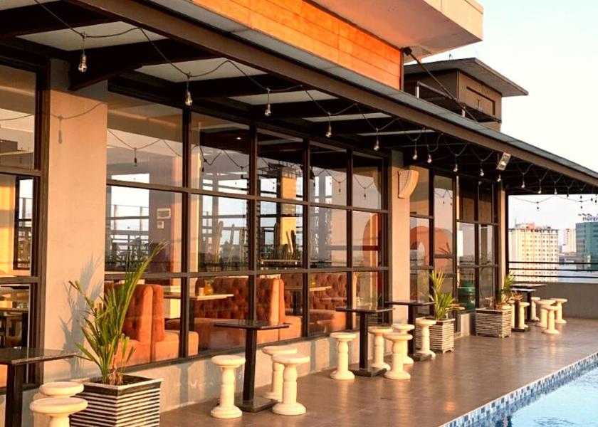 East Java Surabaya Poolside bar