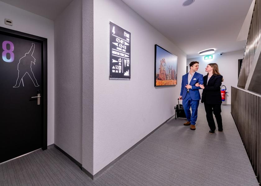 Canton of Vaud Montreux Hallway