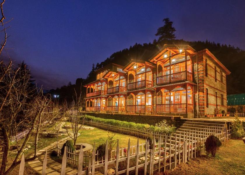 Himachal Pradesh Jibhi Facade